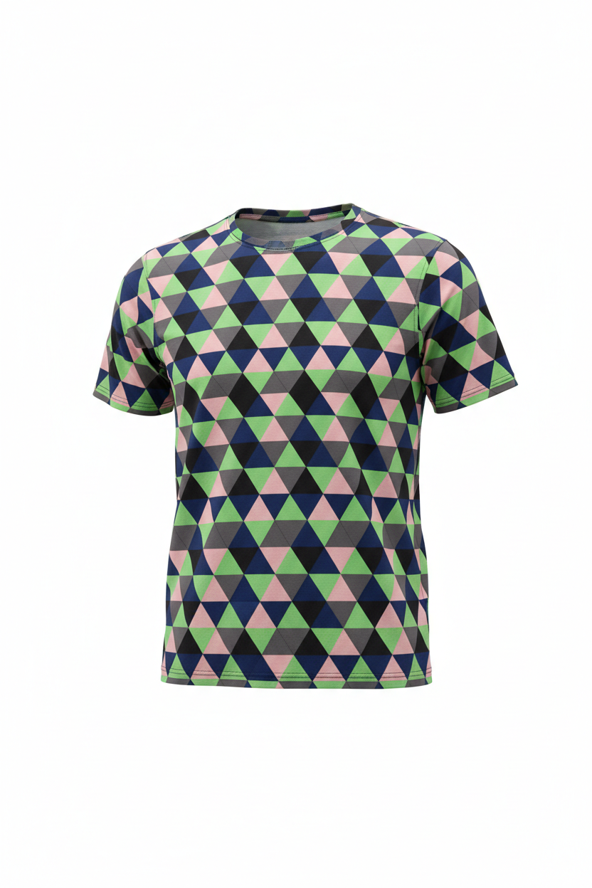 Geometric Royal'Tes — Prism Tee