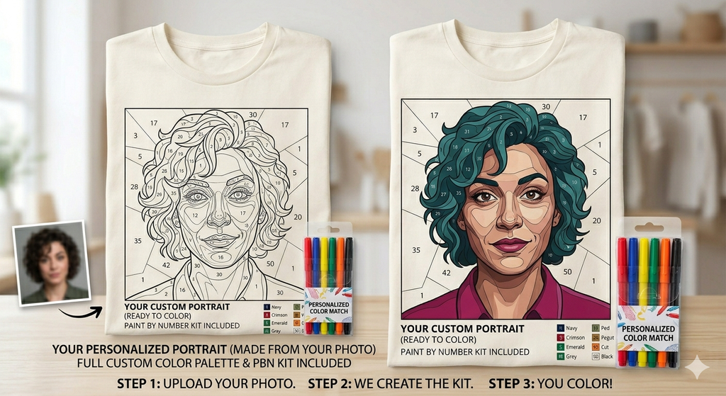 PortraiTees – Custom Portrait Tee