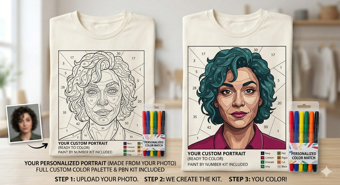 PortraiTees – Custom Portrait Tee