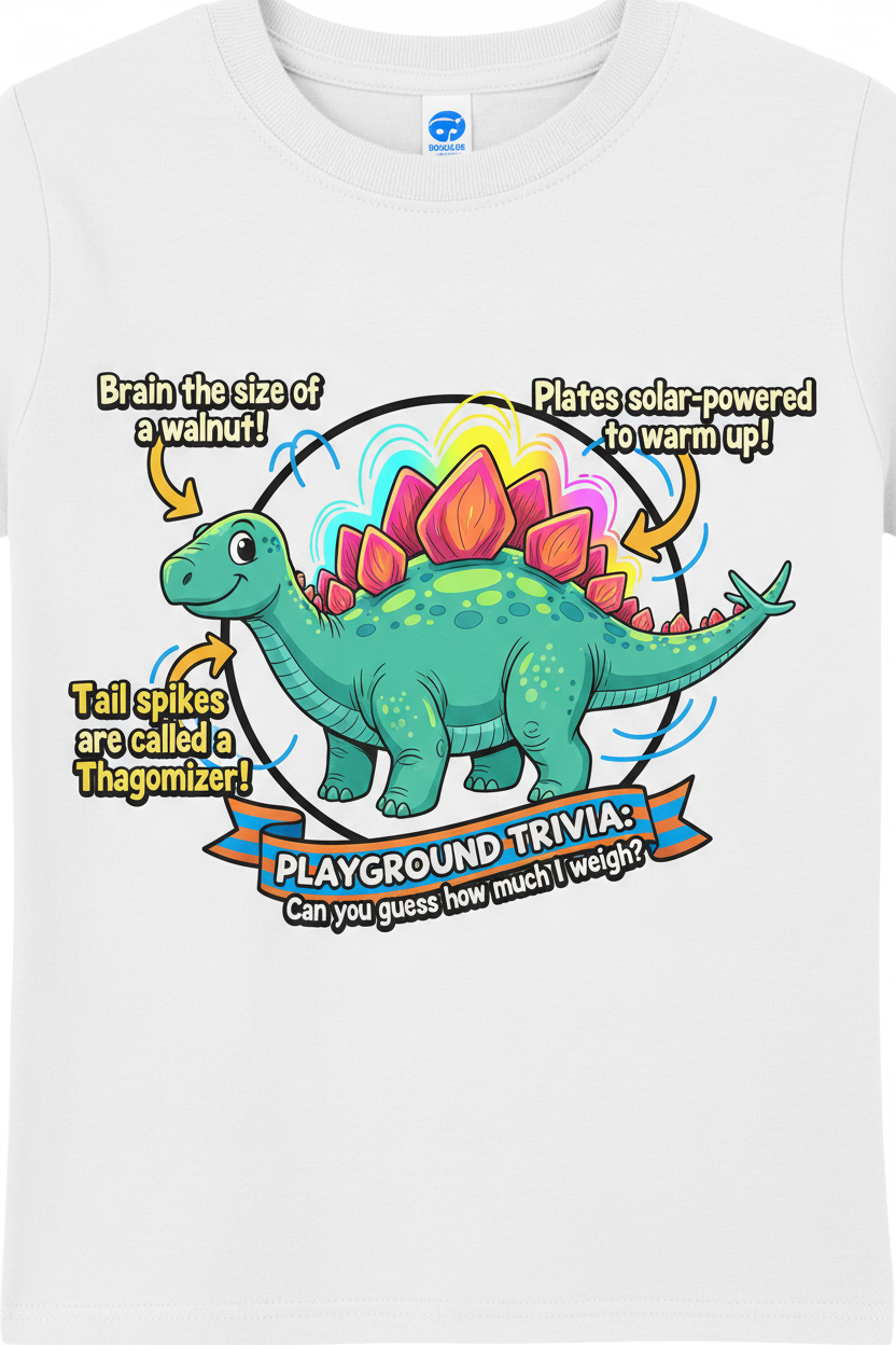 Stegosaurus: Small Brain, Big Spikes